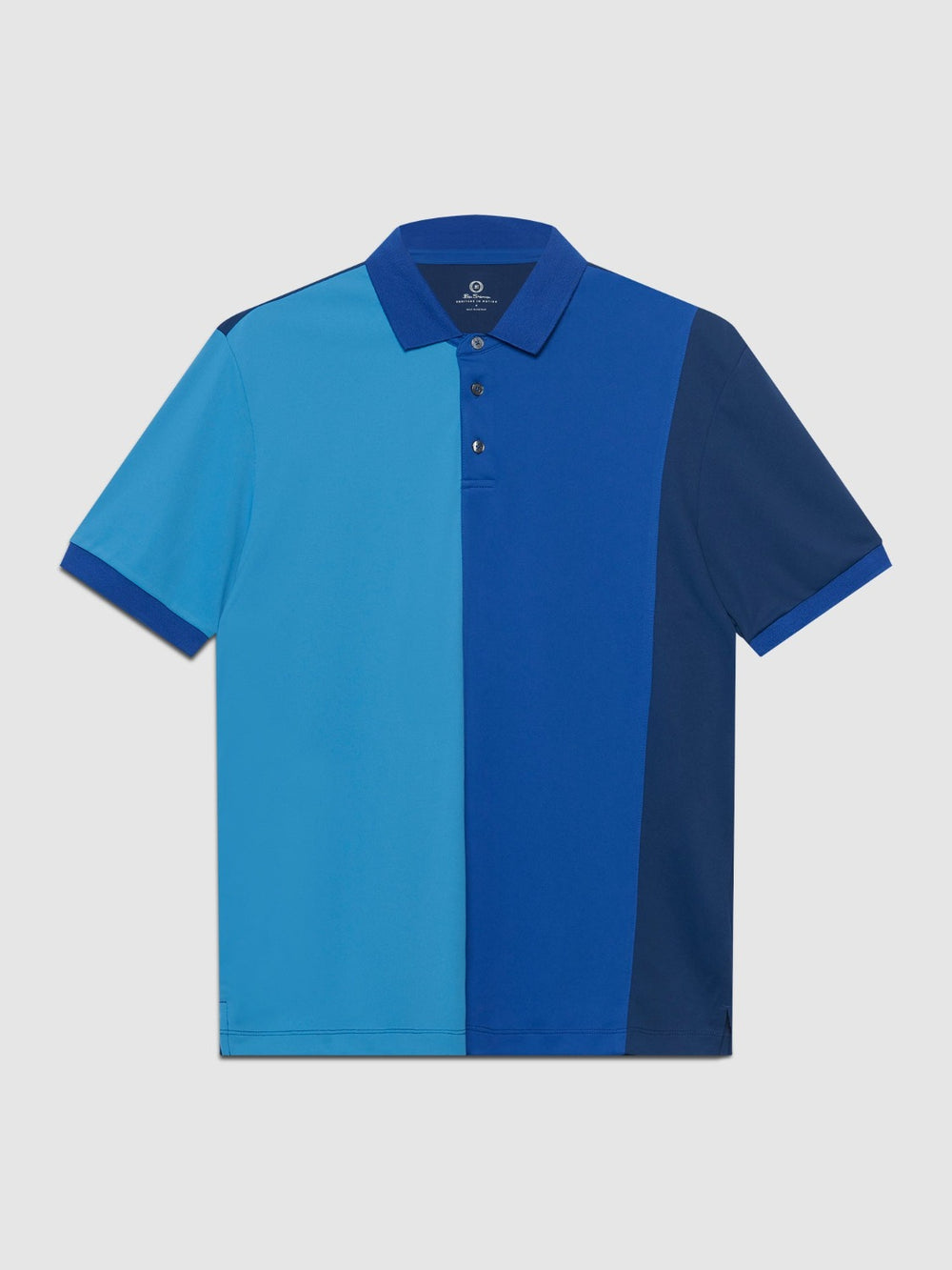 Polos Ben Sherman 360 Motion Stretch Colorblock Bleu Bleu Royal | GEH-71426405